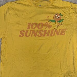 Walt Disney World Orange bird shirt Hello Sunshine size XL nice